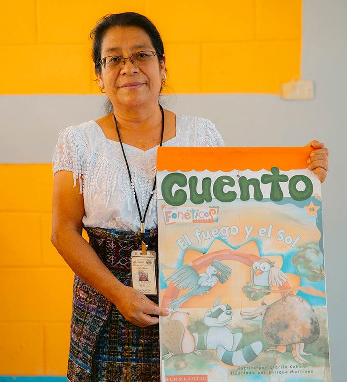 Portrait of teacher Graciela